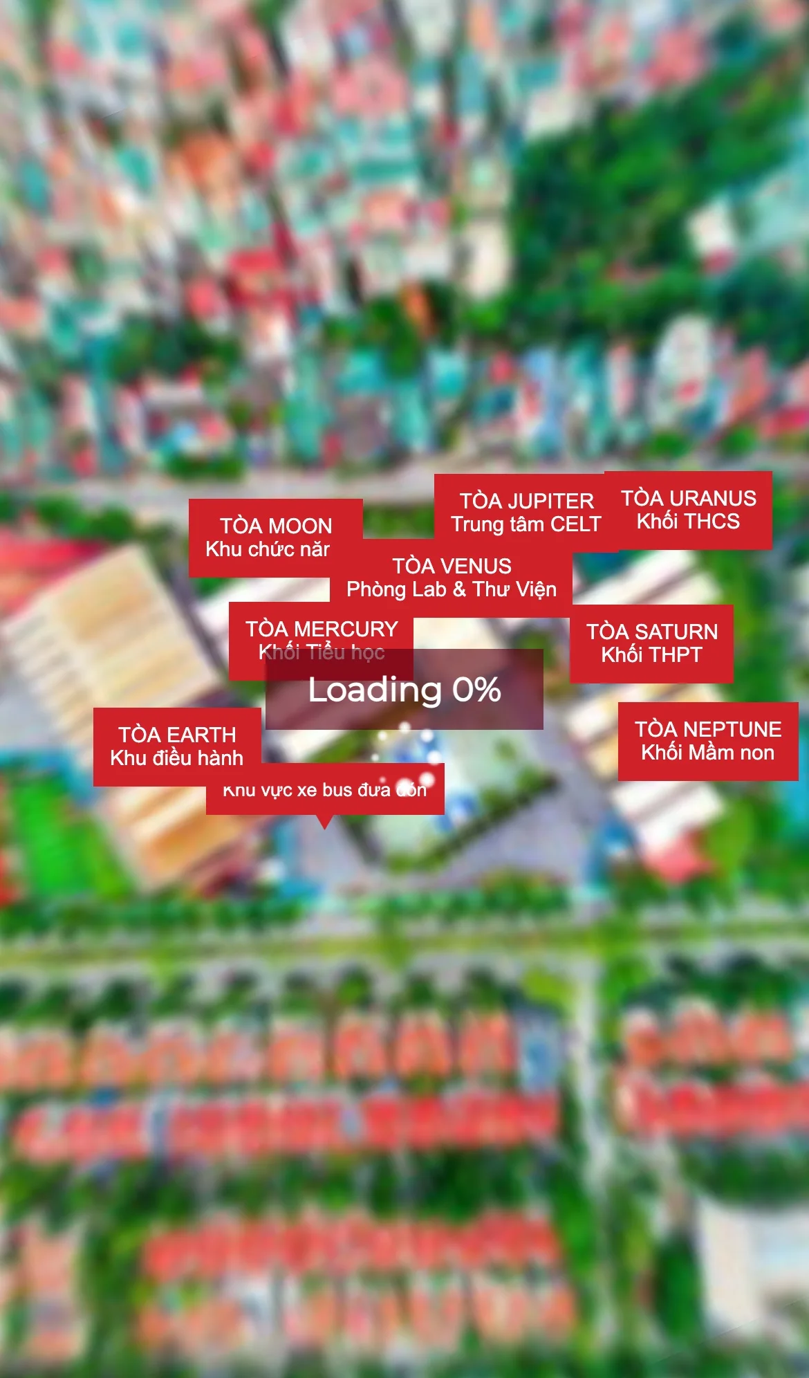 Tour 360 Hanoi Academy hiển thị trên điện thoại