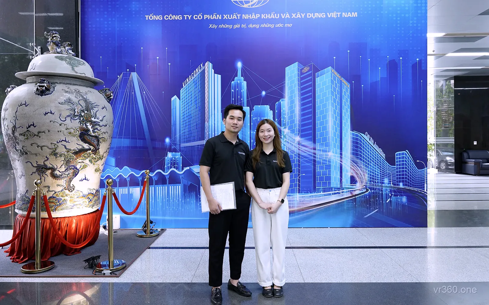 Chụp ảnh 360 tại công trình