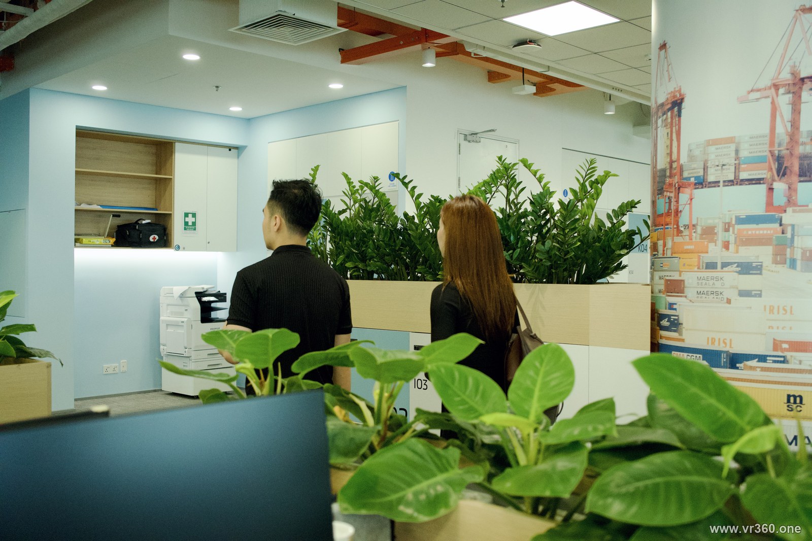 Ảnh thực tế nhà máy khu công nghiệp VR360.ONE
