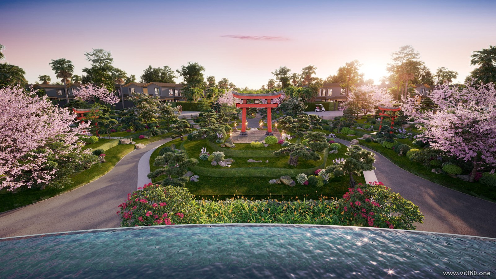 Ảnh thực tế resort khách sạn VR360.ONE