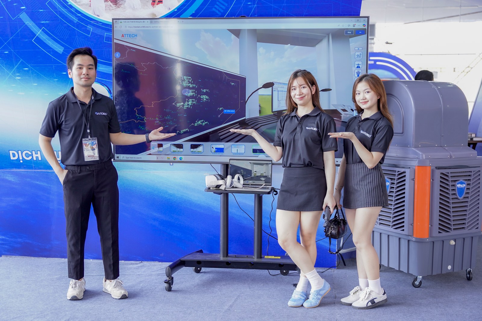 Ảnh thực tế triển lãm và showroom VR360