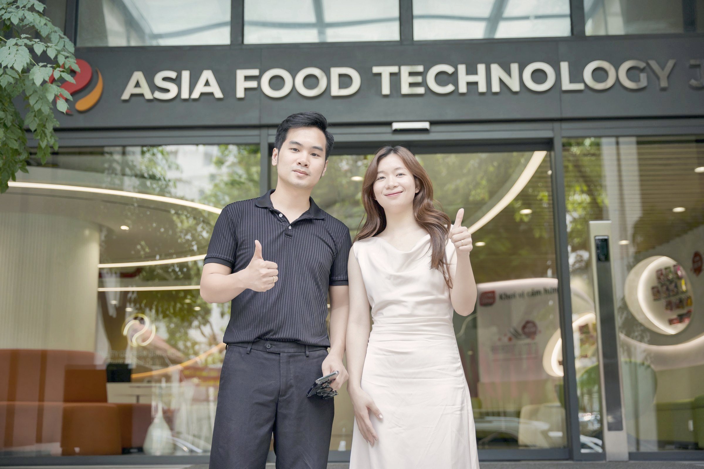 Ekip VR360.ONE khảo sát nhà máy Asianfoods trước buổi ghi hình
