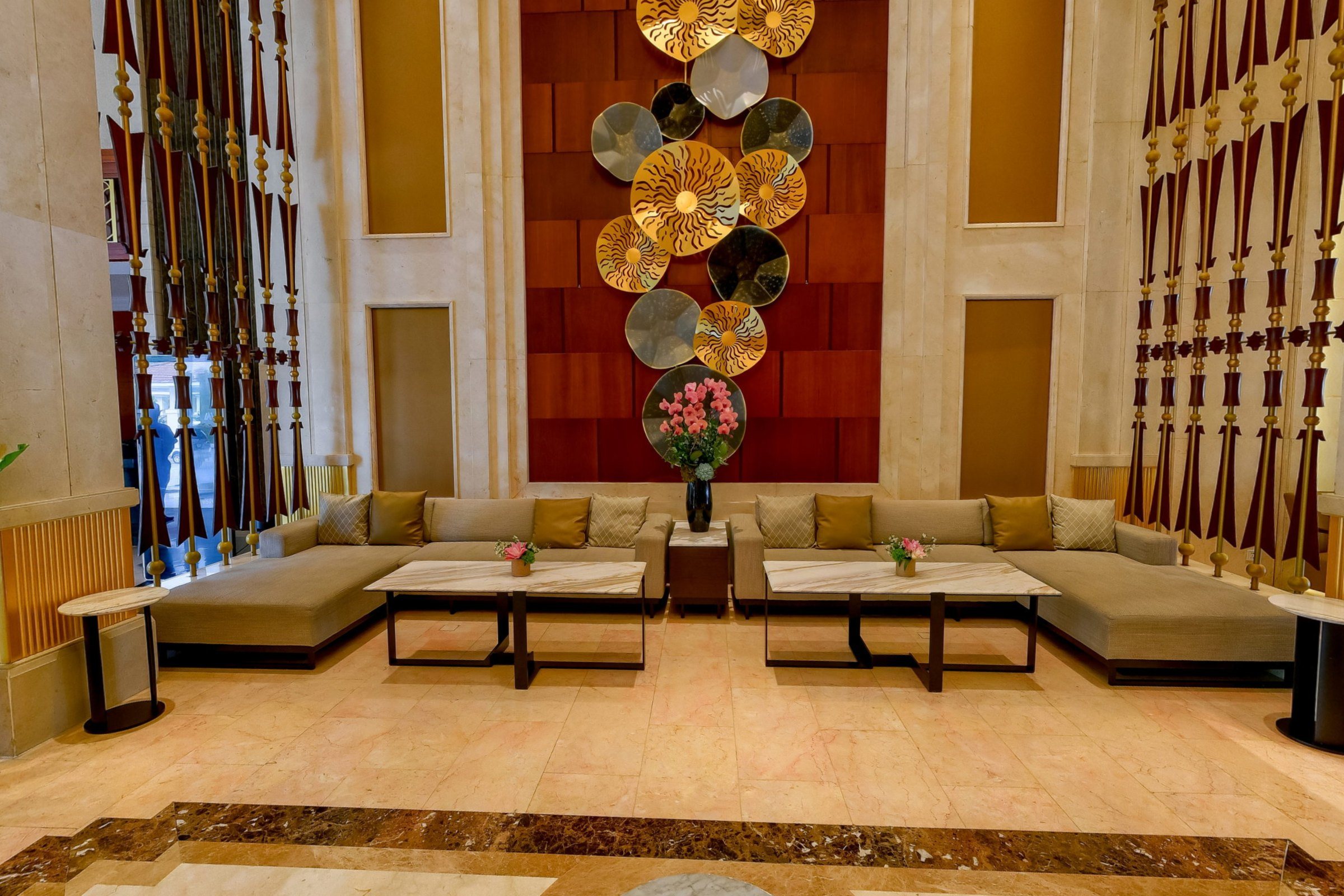 Sảnh Marriott Đà Nẵng nhìn từ tour 360