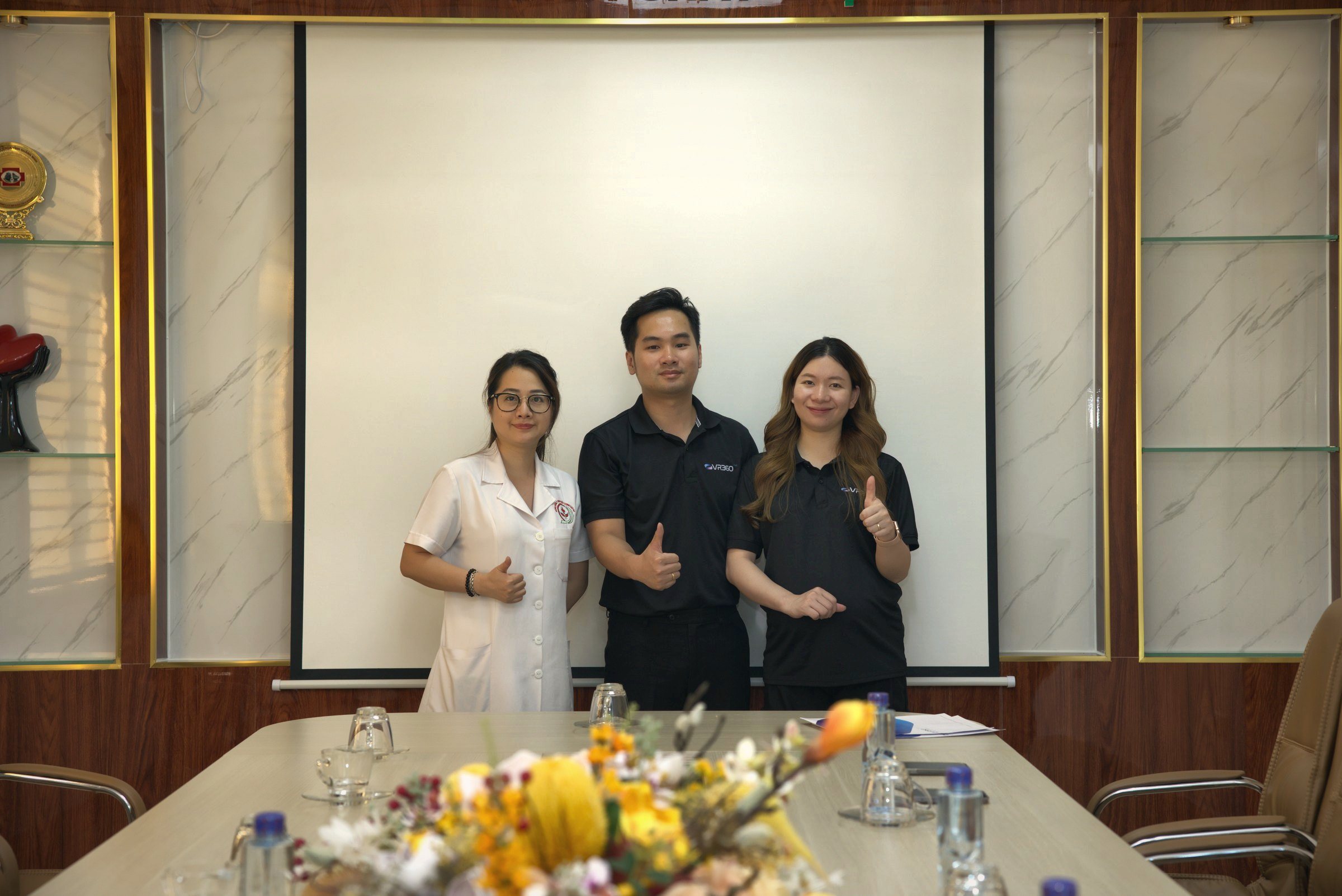 Lễ ký kết giữa VR360.ONE và Phòng khám Y khoa Cẩm Phả
