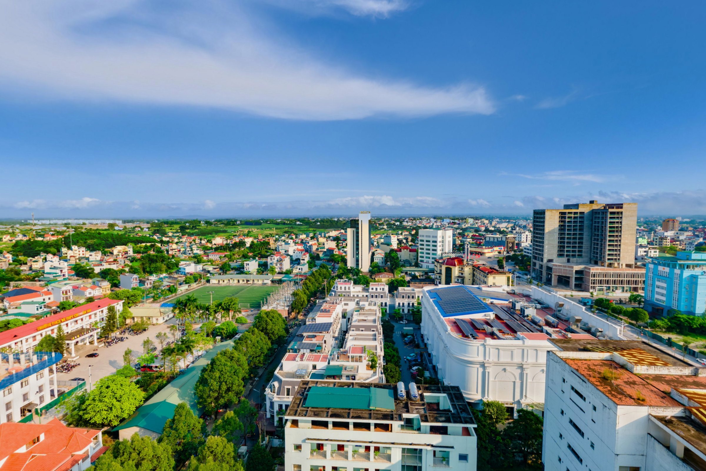 Phố đi bộ dự án Peace City trong tour VR360