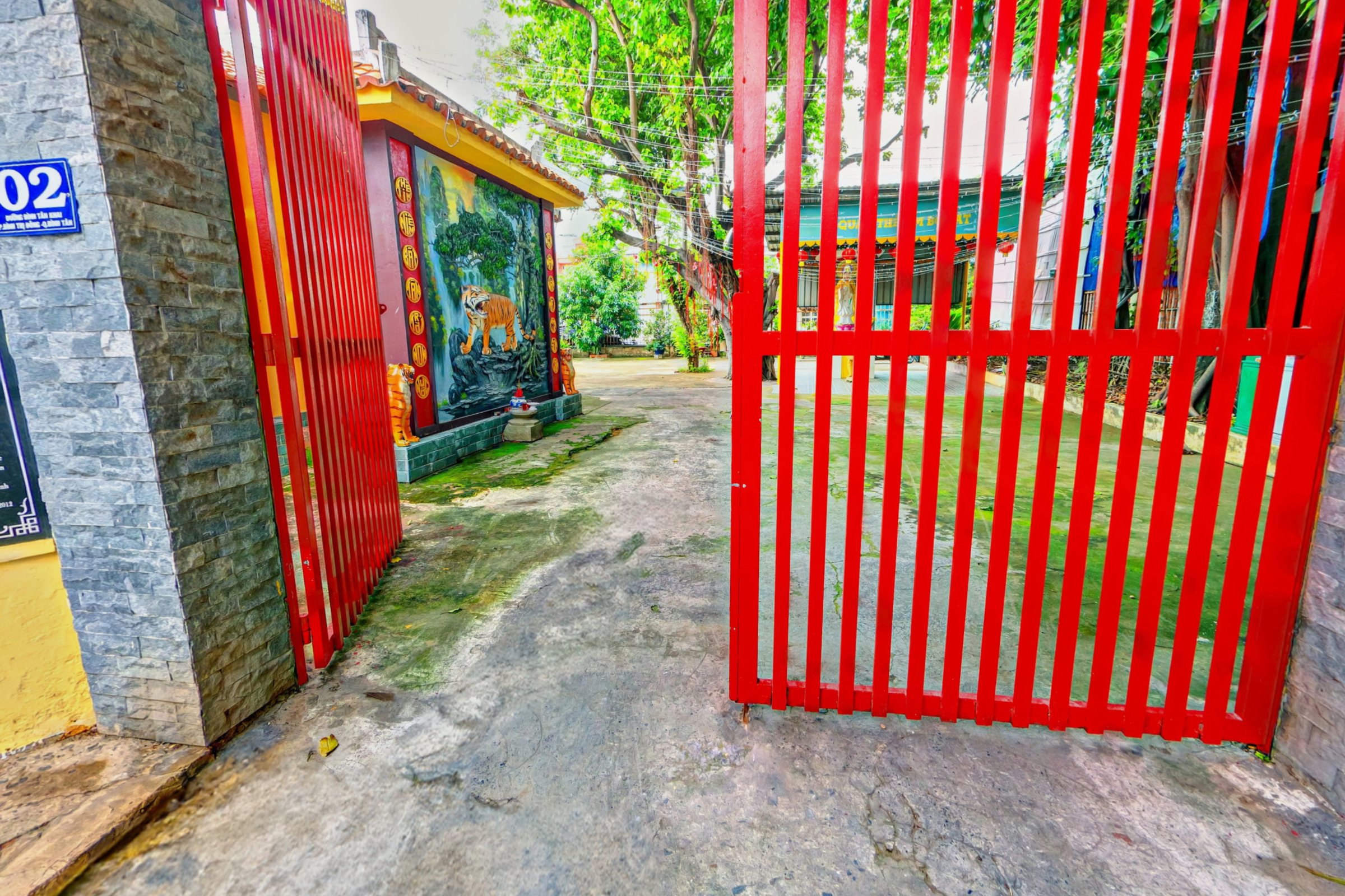 Cổng Đình Tân Khai trong tour 360